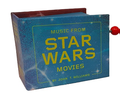 LIBRO MANIVELA STAR WARS REF.: 1586 livro realejo musical star wars caixa de música