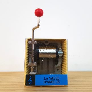 caixa de música realejo la valse d'amélie