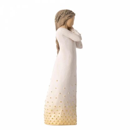 figura estátua família anjo peça decoraçao casa significado amizade amor felicidade willow tree desejo aniversário presente