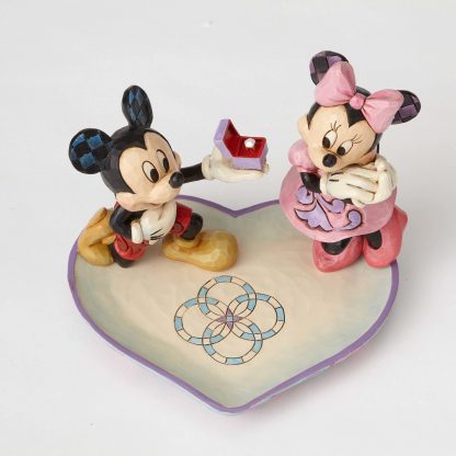4055436 magic moment mickey minnie disney traditions jim shore