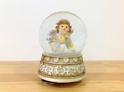 globo de neve caixa musica natal christmas magia realejo globo peça elétrico corda decoração
