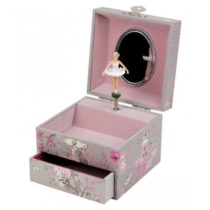caixa de música bailarina princesa