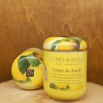 limão de amalfi heart and home vela de soja