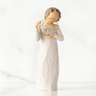 figura estátua família anjo peça decoraçao casa significado amizade amor felicidade willow tree desejo aniversário presente