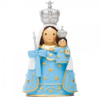 nossa senhora monte sião anjo santo religião religion cute fofo comunhão batizado baptizado figura religiosa anjinho guarda menina menino baptismo