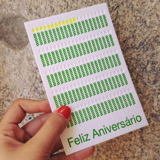 postal aniversário parabéns