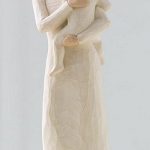 susan lordi figura estátua família anjo peça decoraçao casa significado amizade amor felicidade willow tree desejo aniversário presente mãe criança do meu coração