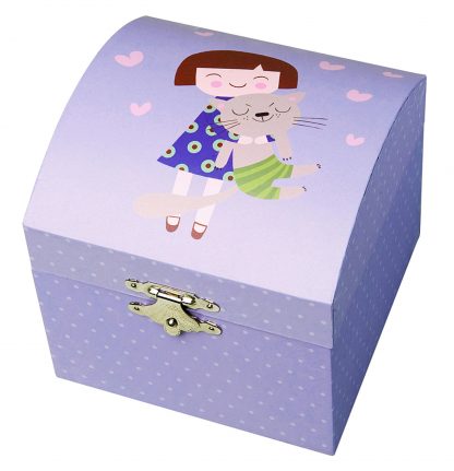caixa de música boite a musique caixinha de bailarina princesa bailarina fada gato