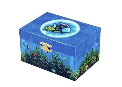caixa de música boite a musique caixinha de bailarina peixe