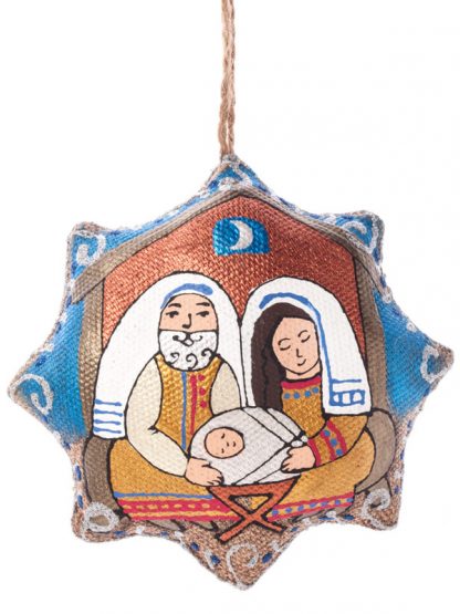 estrela de natal presépio artesanal ucrânia holy family nativity