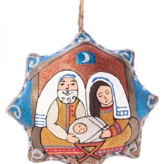 Sagrada Família 1 Peça em Pasta Papel: artesanato Ucrânia
