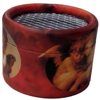 Caixa coffret Anjos Vermelho: para colocar realejo