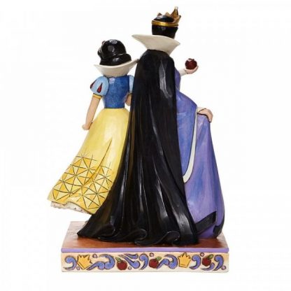 Evil and Innocence - Snow White and Evil Queen Figurine 6008067 branca de neve e rainha bruxa má disney traditions jim shore