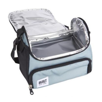 BUILT Prime 5-Litre Insulated Lunch Bag with Compartments, Showerproof Polyester - 'Abundance' lancheira