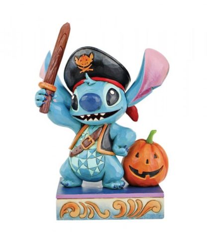 Click images to enlarge... Lovable Buccaneer - Stitch as a Pirate Figurine 6008987stitch pirata disney traditions jim shore