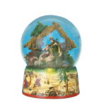 50044 globe crib globo de neve musical natal presépio