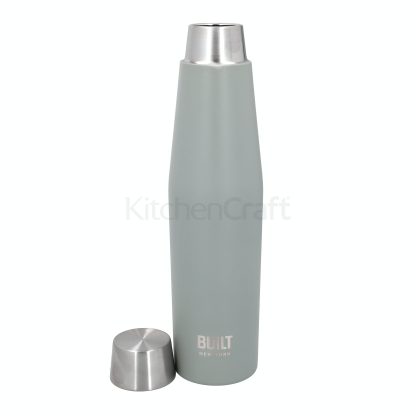 BUILT Apex 540ml Insulated Water Bottle - Storm Grey Product code BLTAPX540SGRY garrafa térmica bebidas aço inoxidável isolamento