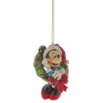 Minnie Mouse Hanging Ornament A30356 pendente minnie jim shopre coroa de natal disney traditions