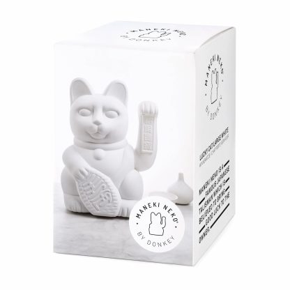 Lucky Cat Large | White Regular price €59,95 330467 lucky cat gato da sorte maneki neko donkey conto de fadas