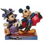 Terrifying Trick-or-Treaters - Mickey and Minnie as a Vampir 6008989 mickey minnie halloween jim shore