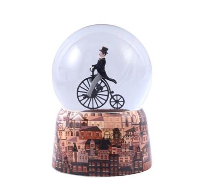 Glitter globe penny farthing Reference: 858493