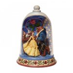 Enchanted Love - Beauty and the Beast Rose Dome Figurine 6008995cuúpula bela e o monstro disney traditions jim shore