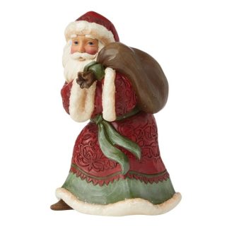 Victorian Christmas Small Santa with Toy Bag 6009491 . jim shore pai natal heartwood creek conto de fadas