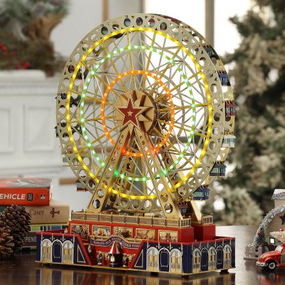 World's Fair Grand Ferris Wheel™ mr. christmas roda gigante natal caixa de música