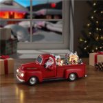 Nostalgic Red Truck - Santa Reference: 22841 mr. christmas caixa de música natal