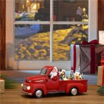 Nostalgic Red Truck - Santa Reference: 22841 mr. christmas caixa de música natal 22843