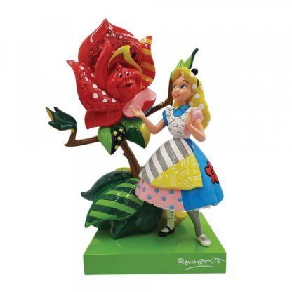 Alice in Wonderland Figurine 6008524 alice in wonderland alice no país das mravilhas romero britto disney
