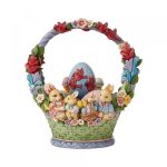 17th Annual Easter Basket 6008810 "Easter Cheer Found Here" jim shore cesta ovos páscoa