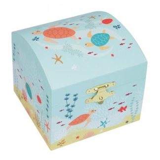 Caixa de música Baú Azul: Tartarugas 41042 caixa de música tartaruga
