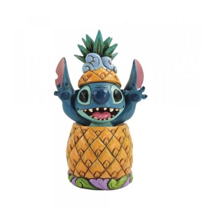 Stitch in a Pineapple Figurine 6010088 ohana disney traditions jim shore