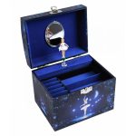 s90070 swan lake lago dos cisnes armário jóias caixa de música music box trousselier