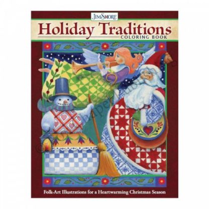 Jim Shore Holiday Traditions Colouring Book DO6089