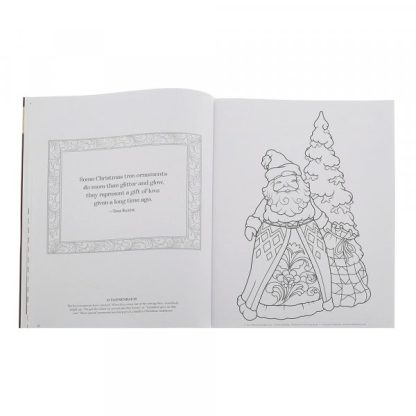 Jim Shore Holiday Traditions Colouring Book DO6089