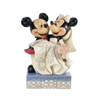 Click images to enlarge... Additional Images Videos Congratulations - Mickey & Minnie Mouse Figurine 4033282