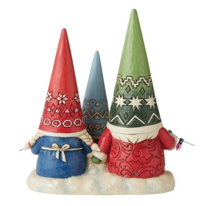 Gnome Family Figurine 6011157 "Gnomebody loves Christmas as much as Jim Shore" jim shore heartwood creek família gnomos natal