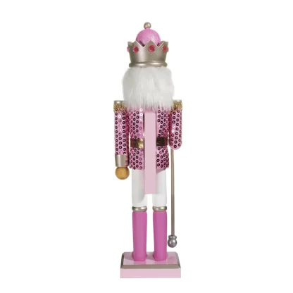 c5887 nutcracker pink kurt adler quebra nozes natal christmas