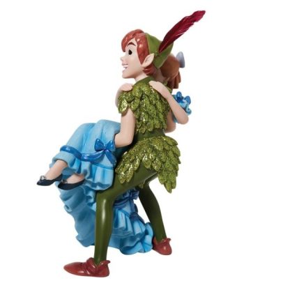 Peter Pan e Wendy ao colo disney showvcase peter pan wendy voar