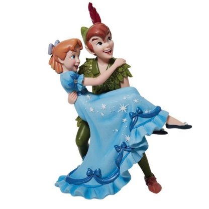 Peter Pan e Wendy ao colo disney showvcase peter pan wendy voar