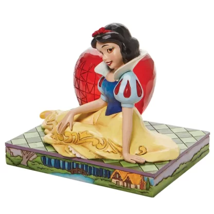 Snow White with Apple Figurine 6010098 disney traditions jim shore branca de neve maçã