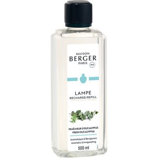 fraicheur d'eucalyptus lâmpada catalítica maison berger paris eucalipto