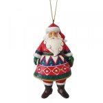 Lapland Santa Hanging Ornament 6009458 pai natal lapónia jim shore
