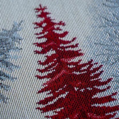 runner mesa natal floresta inverno jacquard vela de natal coroa mesa posta natal presépio sagrada família