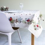 runner mesa natal floresta inverno jacquard têxtil mesa almofada runner corredor pinheiro pinhas toalha de mesa mesa posta natal elegante