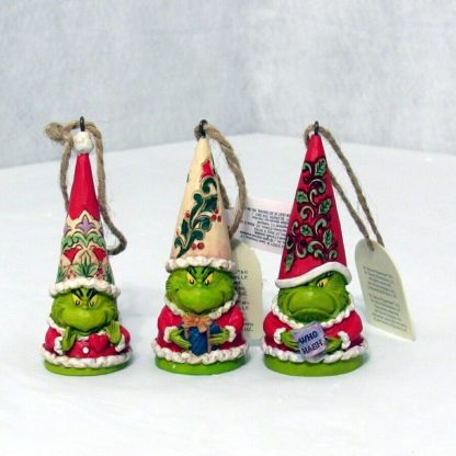 Grinch Gnome Hanging Ornament set of 3 6009537 .