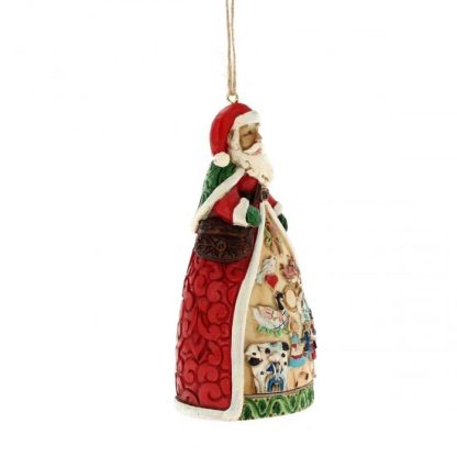 Twelve Days of Christmas Santa Hanging Ornament 6011494 pai natal heartwood creek