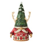 Reindeer Gnome Figurine 6010843 "Gnomebody loves Christmas as much as Jim Shore" gnomo de natal rena rodolfo jim shore